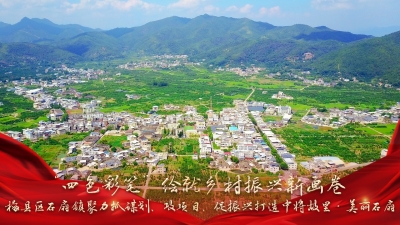 梅州V视丨梅县区石扇镇：聚力抓谋划、攻项目、促振兴，打造中将故里·美丽石扇！
